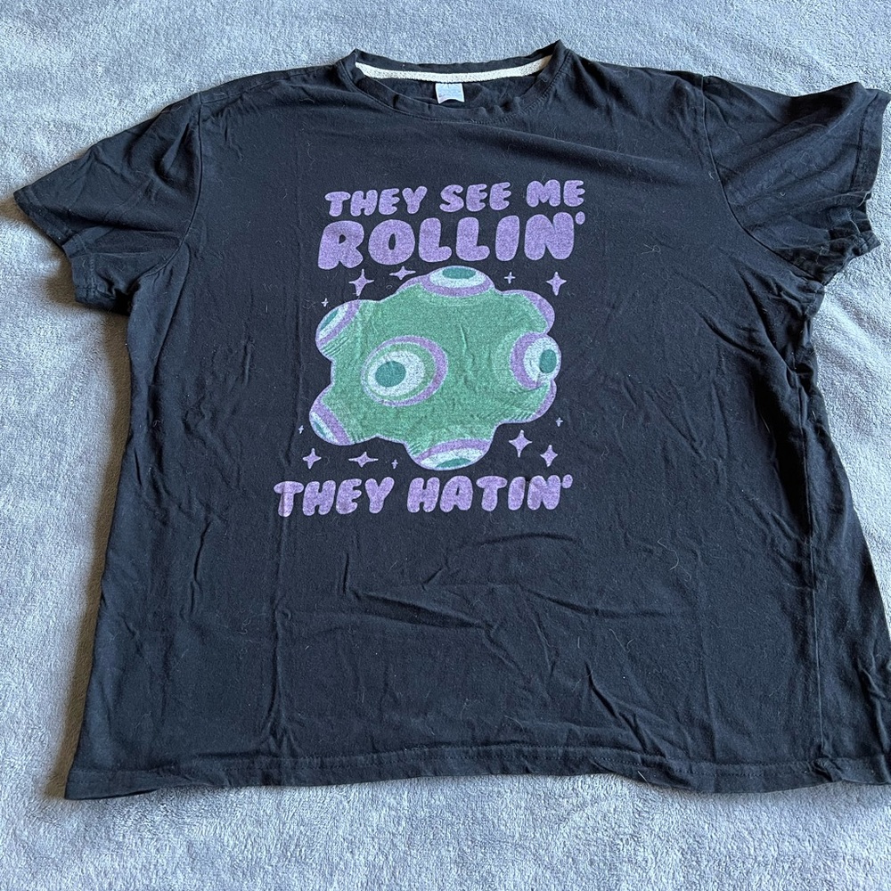 Katamari Damacy See Me Rolling T-Shirt Sz L